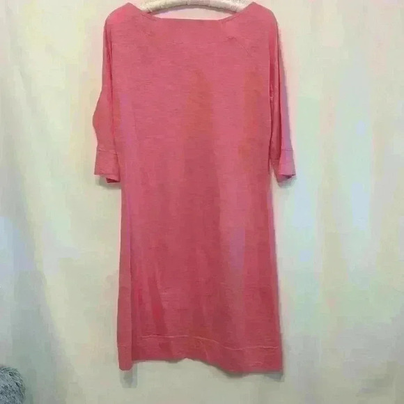 Lillie Pulitzer Classic Pink Dress. Excellent pre-loved condition. 3/4 sleeves. - Picture 4 of 4